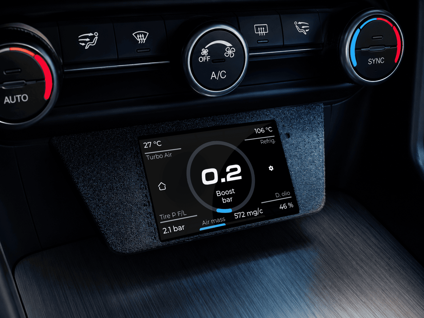 Schermata Custom Dash